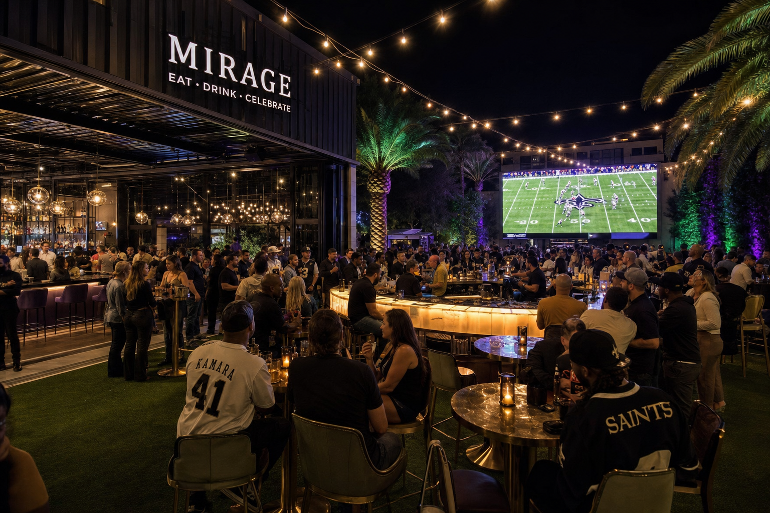 Watch party night