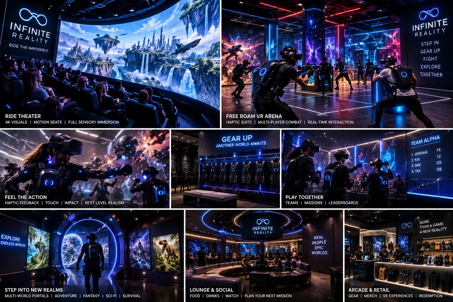 INFINITE REALITY™ full attraction board