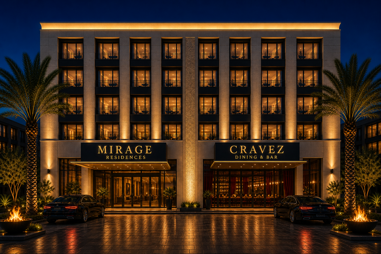 Mirage Residences arrival